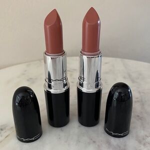 LOT of 2 * NEW * MAC LUSTREGLASS SHEER-SHINE LIPSTICK shade 540 THANKS, IT'S MAC